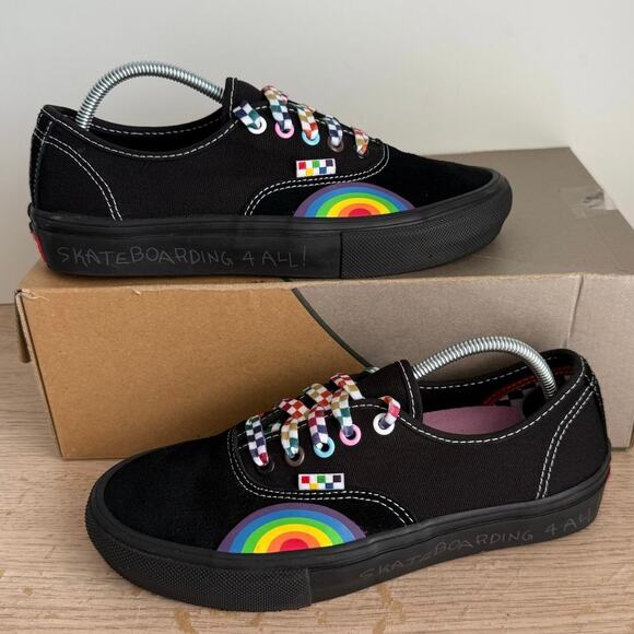 Vans Skate Low ‘Pride Edition’ Sneakers- Men 6.5- Women 8